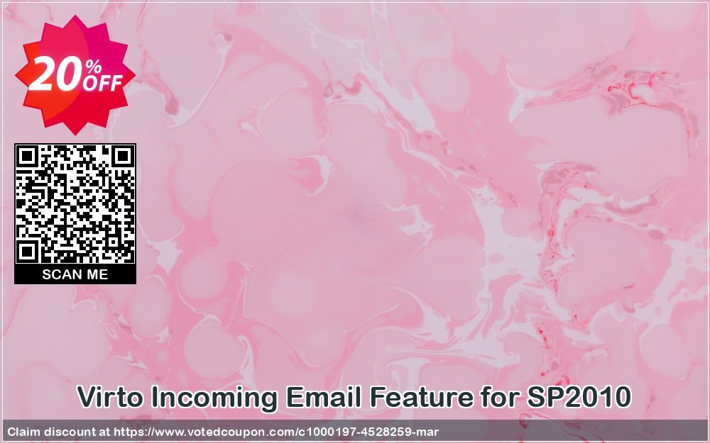 Virto Incoming Email Feature for SP2010 Coupon, discount Virto Incoming Email Feature for SP2010 wonderful promo code 2024. Promotion: wonderful promo code of Virto Incoming Email Feature for SP2010 2024