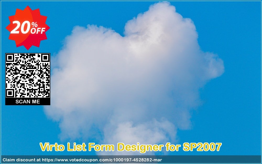 Virto List Form Designer for SP2007 Coupon Code Apr 2024, 20% OFF - VotedCoupon