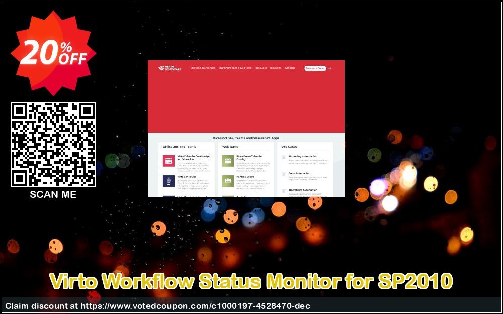 Virto Workflow Status Monitor for SP2010 Coupon Code Jun 2024, 20% OFF - VotedCoupon