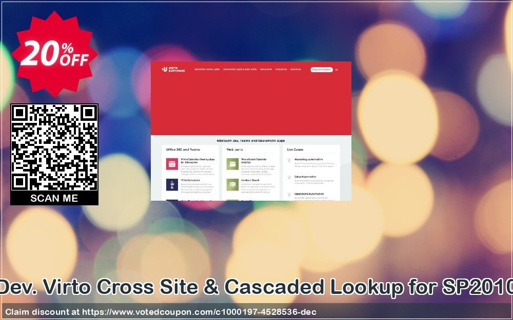 Dev. Virto Cross Site & Cascaded Lookup for SP2010 Coupon Code May 2024, 20% OFF - VotedCoupon