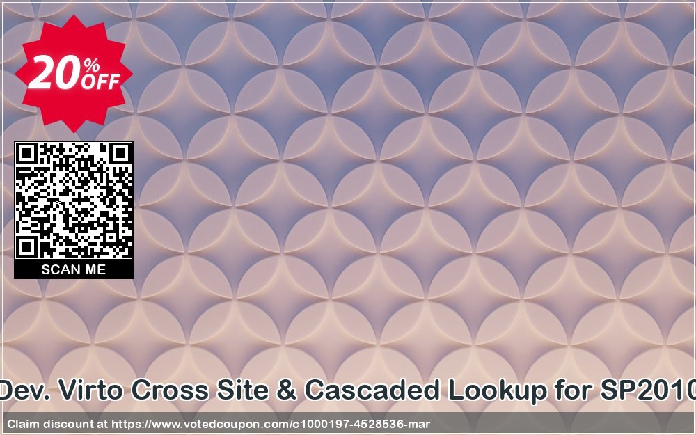 Dev. Virto Cross Site & Cascaded Lookup for SP2010 Coupon Code May 2024, 20% OFF - VotedCoupon