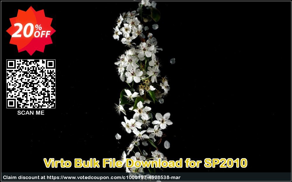 Virto Bulk File Download for SP2010 Coupon, discount Virto Bulk File Download for SP2010 staggering discount code 2024. Promotion: staggering discount code of Virto Bulk File Download for SP2010 2024