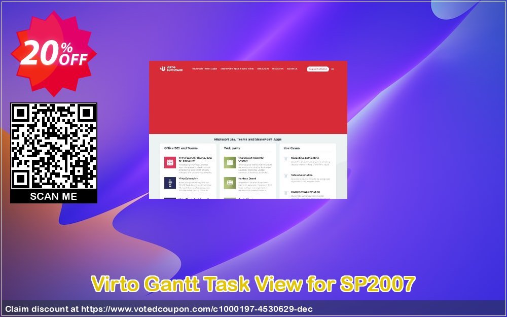 Virto Gantt Task View for SP2007 Coupon, discount Virto Gantt Task View for SP2007 amazing deals code 2024. Promotion: amazing deals code of Virto Gantt Task View for SP2007 2024