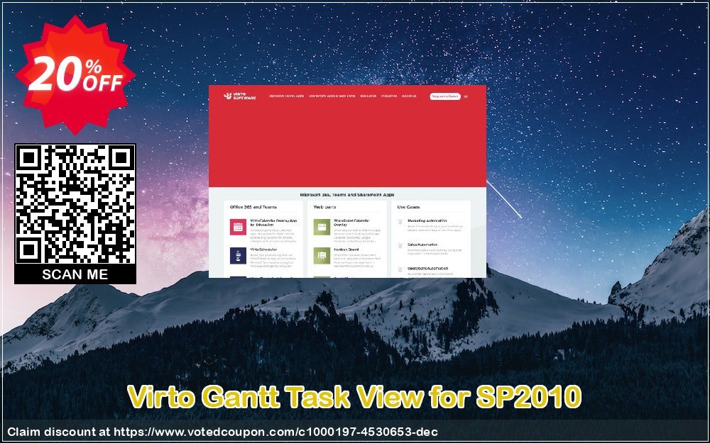 Virto Gantt Task View for SP2010 Coupon Code Apr 2024, 20% OFF - VotedCoupon