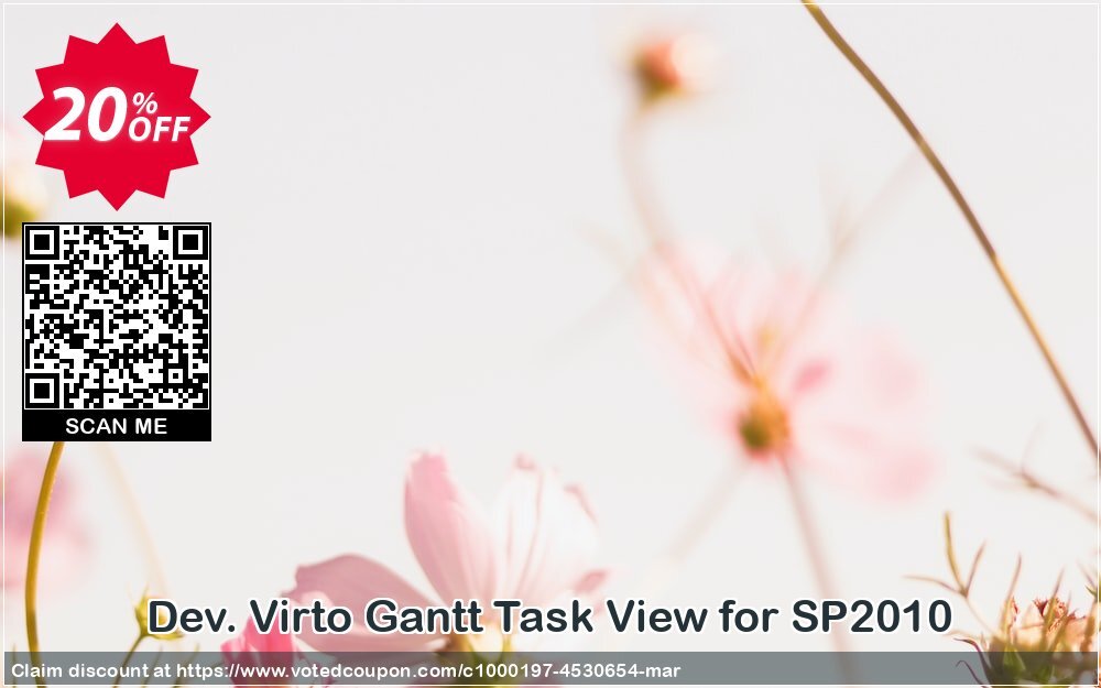 Dev. Virto Gantt Task View for SP2010 Coupon, discount Dev. Virto Gantt Task View for SP2010 staggering discounts code 2024. Promotion: staggering discounts code of Dev. Virto Gantt Task View for SP2010 2024