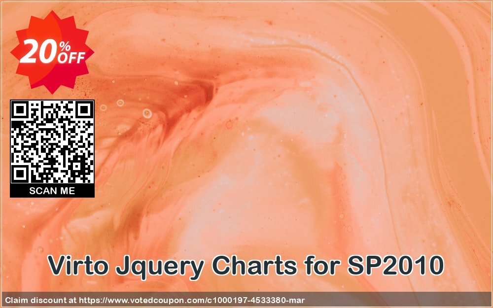 Virto Jquery Charts for SP2010 Coupon, discount Virto Jquery Charts for SP2010 amazing deals code 2024. Promotion: amazing deals code of Virto Jquery Charts for SP2010 2024