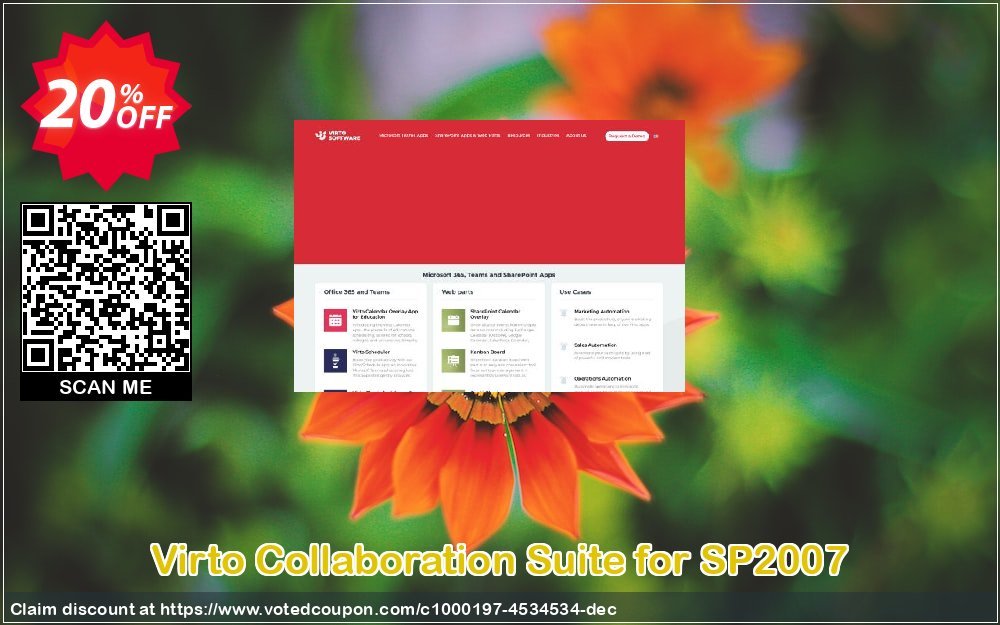 Virto Collaboration Suite for SP2007 Coupon, discount Virto Collaboration Suite for SP2007 hottest sales code 2024. Promotion: hottest sales code of Virto Collaboration Suite for SP2007 2024
