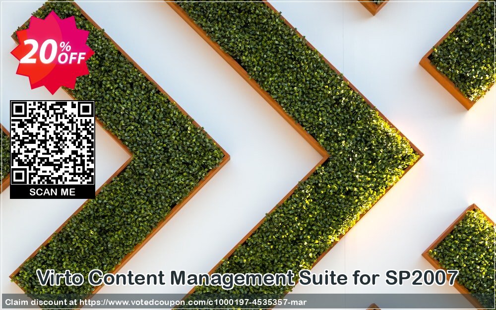 Virto Content Management Suite for SP2007 Coupon, discount Virto Content Management Suite for SP2007 awful promo code 2024. Promotion: awful promo code of Virto Content Management Suite for SP2007 2024