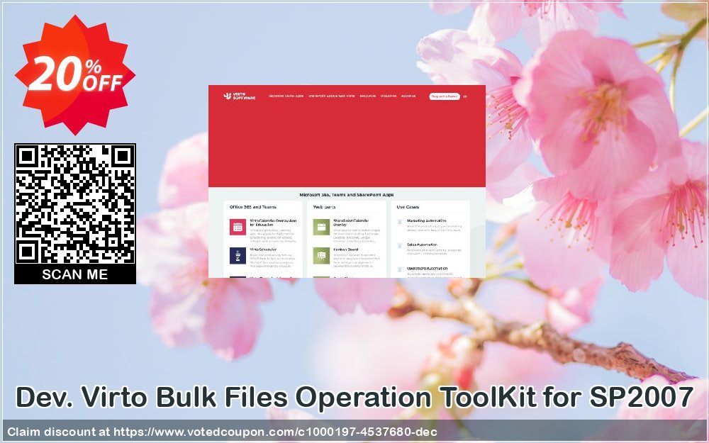Dev. Virto Bulk Files Operation ToolKit for SP2007 Coupon Code Apr 2024, 20% OFF - VotedCoupon