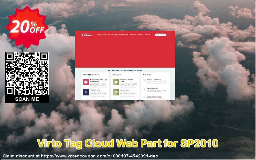 Virto Tag Cloud Web Part for SP2010 Coupon Code Apr 2024, 20% OFF - VotedCoupon