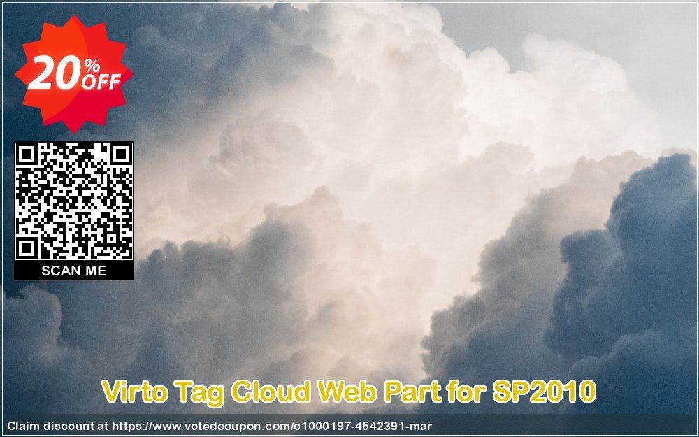 Virto Tag Cloud Web Part for SP2010 Coupon Code Apr 2024, 20% OFF - VotedCoupon