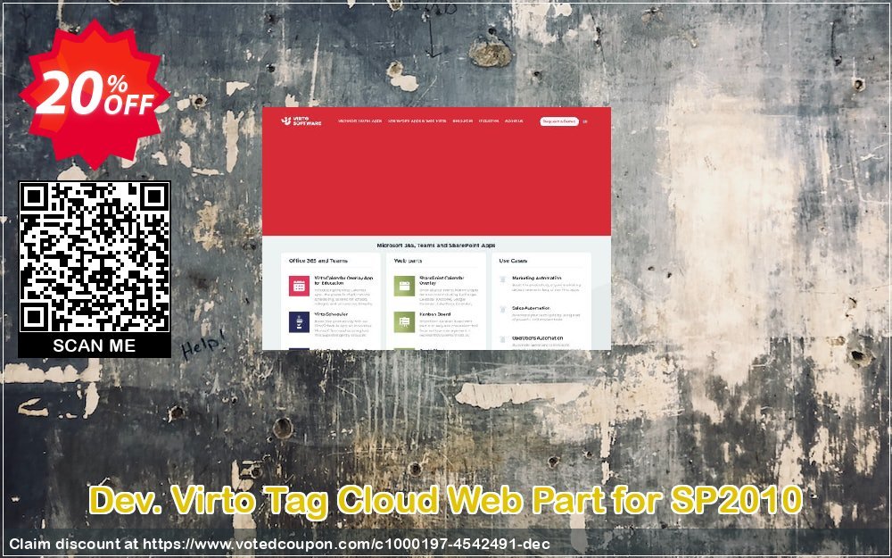 Dev. Virto Tag Cloud Web Part for SP2010 Coupon Code Apr 2024, 20% OFF - VotedCoupon