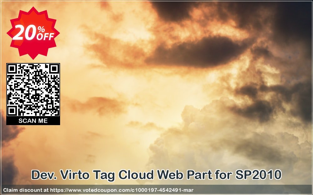 Dev. Virto Tag Cloud Web Part for SP2010 Coupon Code Apr 2024, 20% OFF - VotedCoupon