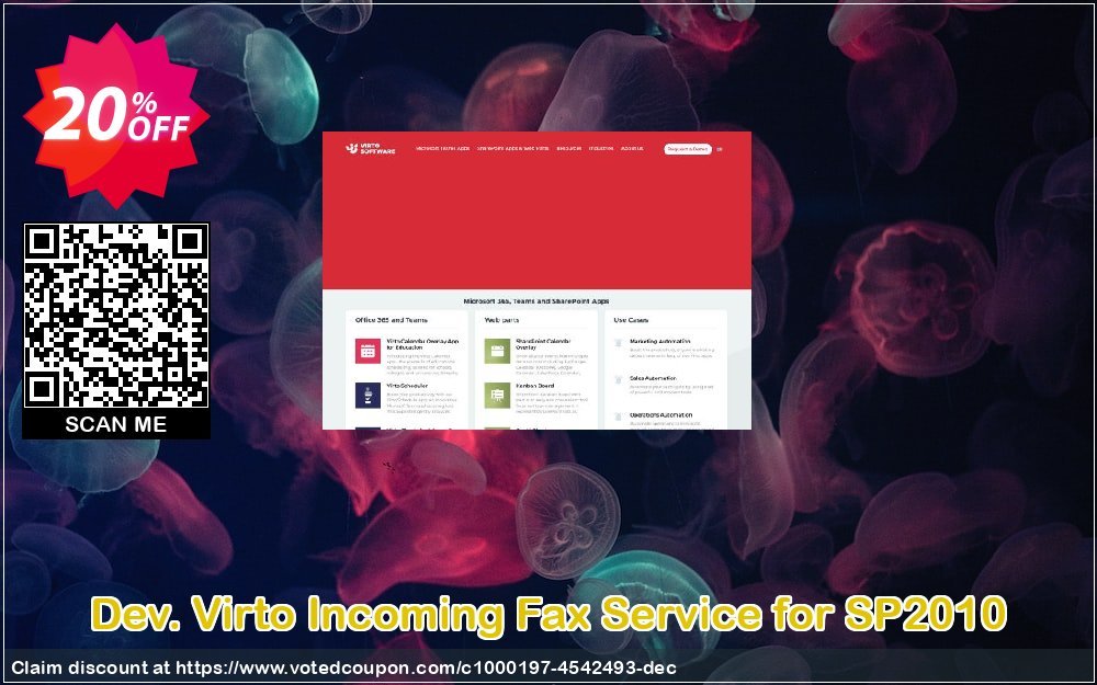 Dev. Virto Incoming Fax Service for SP2010 Coupon Code Apr 2024, 20% OFF - VotedCoupon
