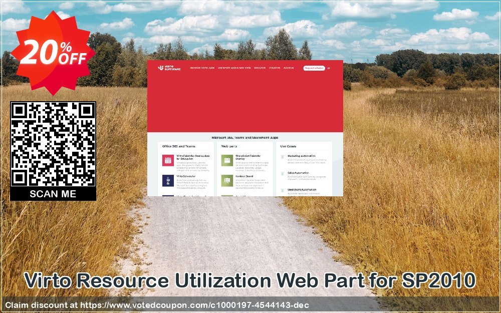 Virto Resource Utilization Web Part for SP2010 Coupon Code Apr 2024, 20% OFF - VotedCoupon