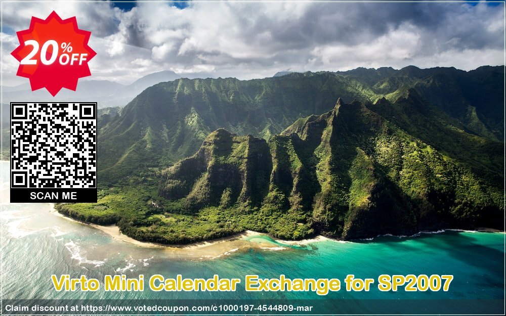 Virto Mini Calendar Exchange for SP2007 Coupon Code Apr 2024, 20% OFF - VotedCoupon