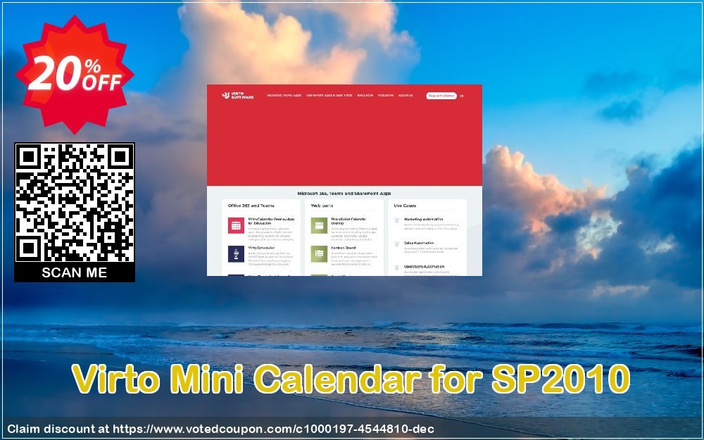Virto Mini Calendar for SP2010 Coupon Code Apr 2024, 20% OFF - VotedCoupon
