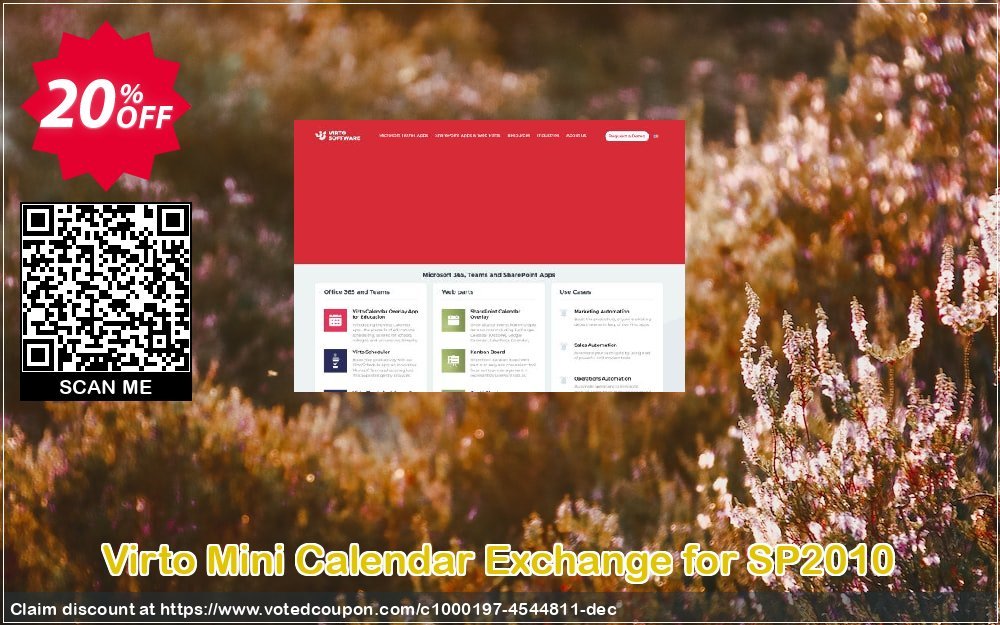 Virto Mini Calendar Exchange for SP2010 Coupon Code Apr 2024, 20% OFF - VotedCoupon