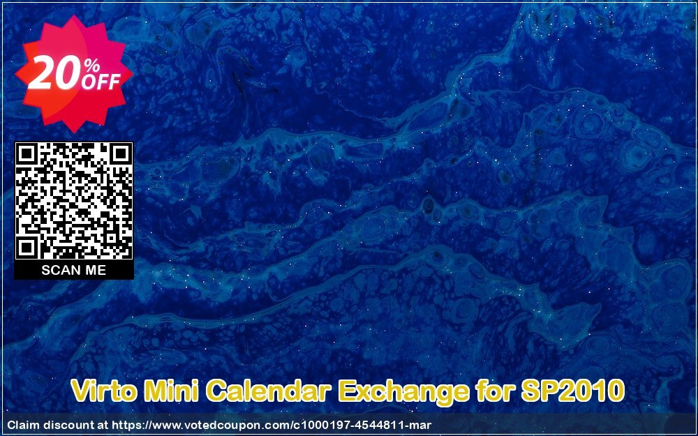 Virto Mini Calendar Exchange for SP2010 Coupon, discount Virto Mini Calendar Exchange for SP2010 amazing deals code 2024. Promotion: amazing deals code of Virto Mini Calendar Exchange for SP2010 2024