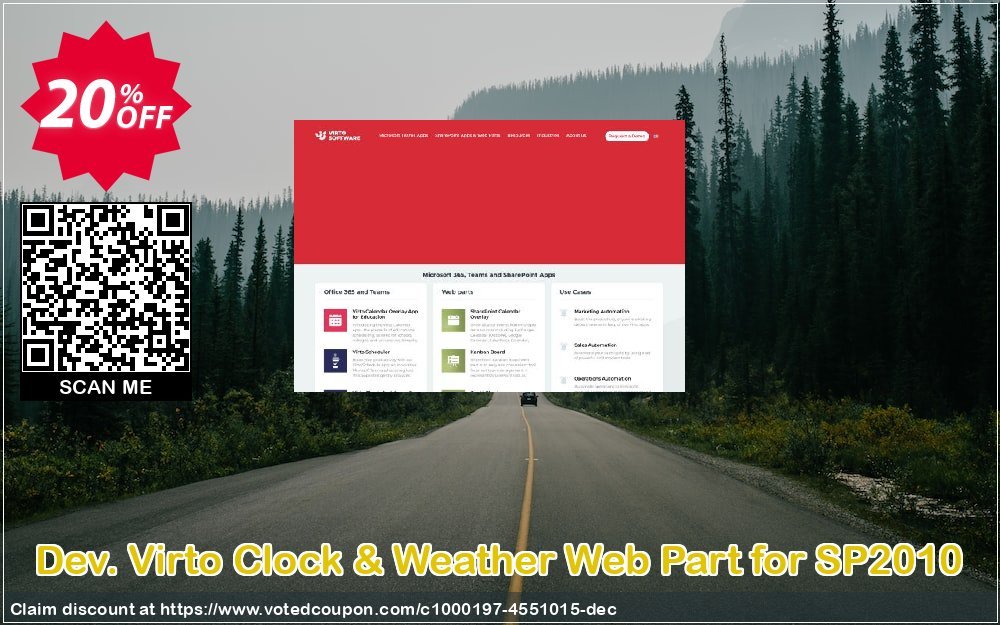 Dev. Virto Clock & Weather Web Part for SP2010 Coupon Code Apr 2024, 20% OFF - VotedCoupon