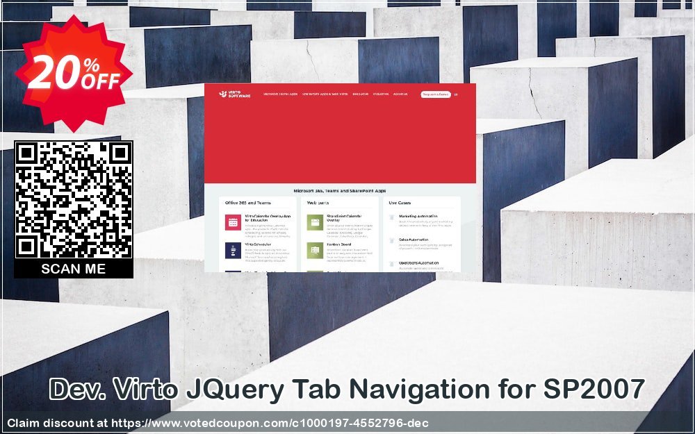 Dev. Virto JQuery Tab Navigation for SP2007 Coupon Code Apr 2024, 20% OFF - VotedCoupon