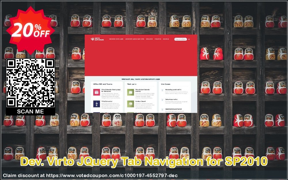 Dev. Virto JQuery Tab Navigation for SP2010 Coupon Code Apr 2024, 20% OFF - VotedCoupon