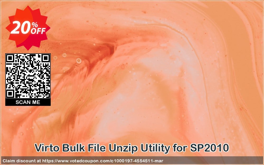 Virto Bulk File Unzip Utility for SP2010 Coupon, discount Virto Bulk File Unzip Utility for SP2010 dreaded promotions code 2024. Promotion: dreaded promotions code of Virto Bulk File Unzip Utility for SP2010 2024