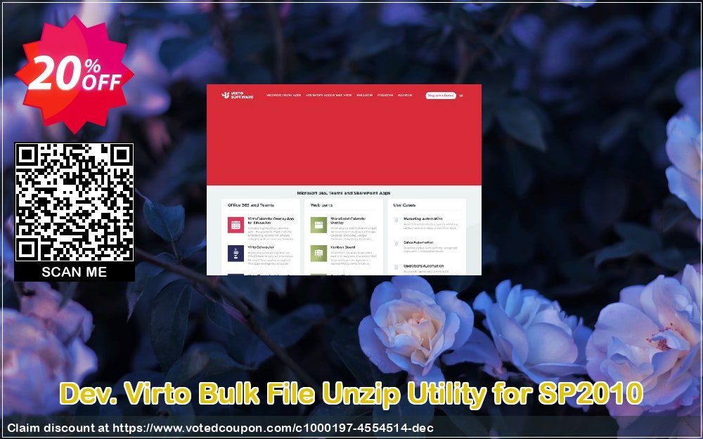 Dev. Virto Bulk File Unzip Utility for SP2010 Coupon Code Apr 2024, 20% OFF - VotedCoupon
