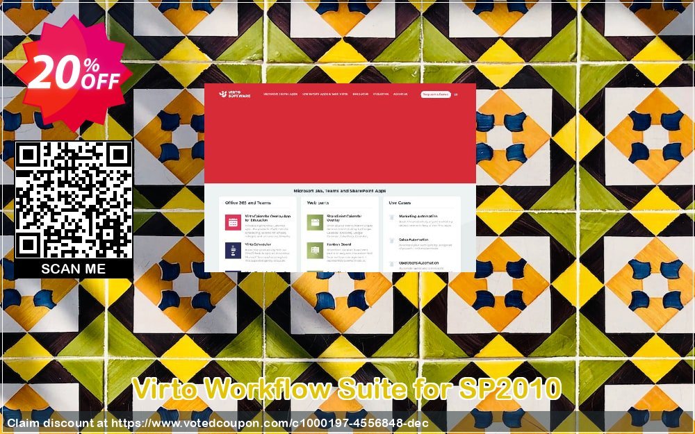 Virto Workflow Suite for SP2010 Coupon, discount Virto Workflow Suite for SP2010 wonderful discounts code 2024. Promotion: wonderful discounts code of Virto Workflow Suite for SP2010 2024