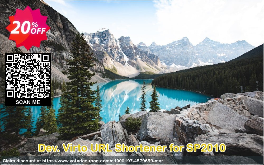 Dev. Virto URL Shortener for SP2010 Coupon Code Apr 2024, 20% OFF - VotedCoupon