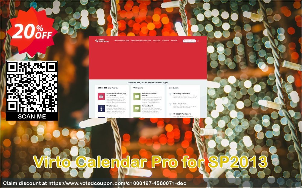 Virto Calendar Pro for SP2013 Coupon, discount Virto Calendar Pro for SP2013 super offer code 2024. Promotion: super offer code of Virto Calendar Pro for SP2013 2024