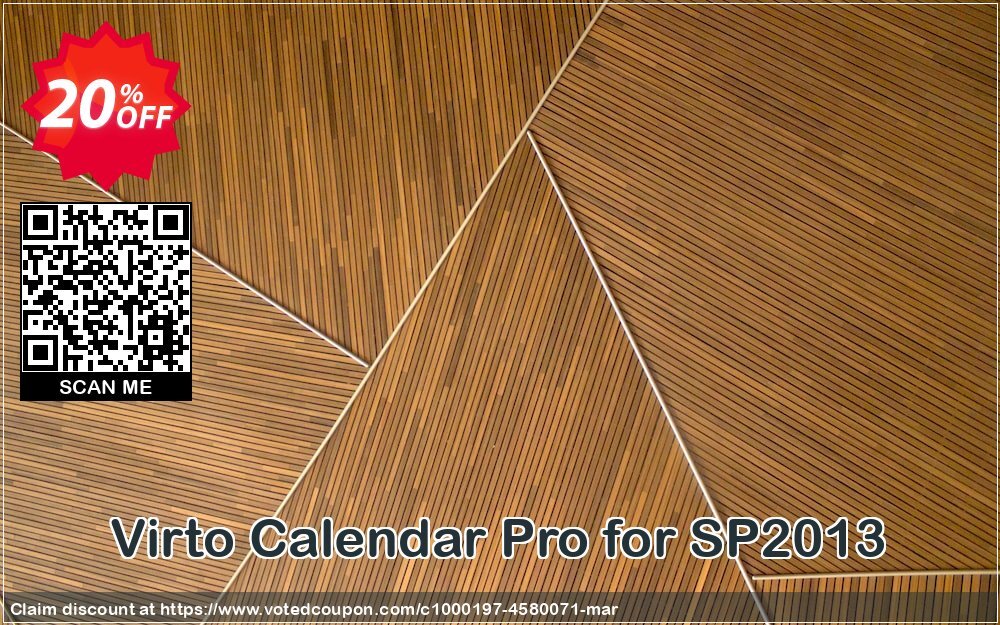 Virto Calendar Pro for SP2013 Coupon Code Apr 2024, 20% OFF - VotedCoupon