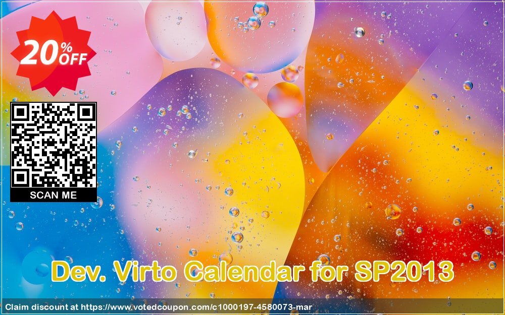 Dev. Virto Calendar for SP2013 Coupon, discount Dev. Virto Calendar for SP2013 big promo code 2024. Promotion: big promo code of Dev. Virto Calendar for SP2013 2024