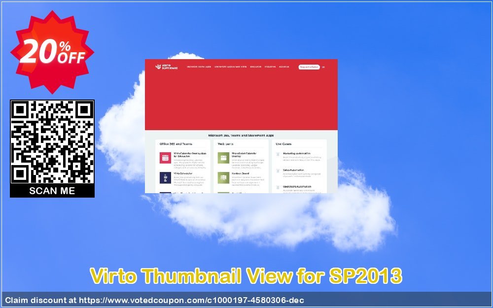 Virto Thumbnail View for SP2013 Coupon Code Apr 2024, 20% OFF - VotedCoupon