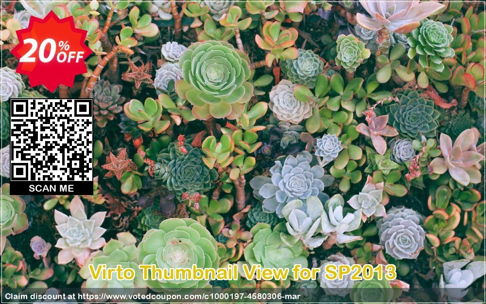 Virto Thumbnail View for SP2013 Coupon Code Apr 2024, 20% OFF - VotedCoupon