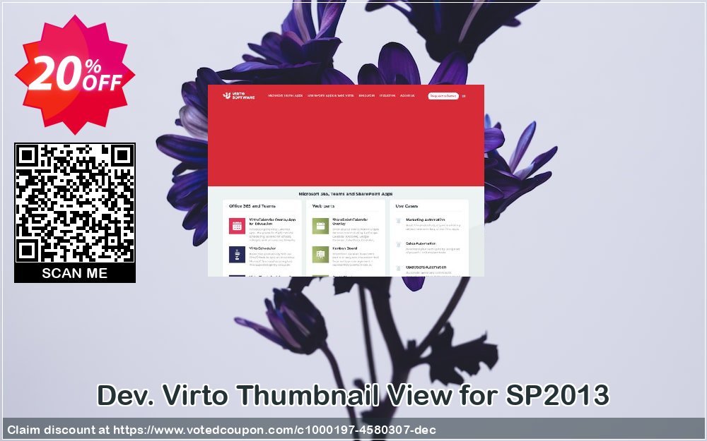 Dev. Virto Thumbnail View for SP2013 Coupon, discount Dev. Virto Thumbnail View for SP2013 awesome sales code 2024. Promotion: awesome sales code of Dev. Virto Thumbnail View for SP2013 2024