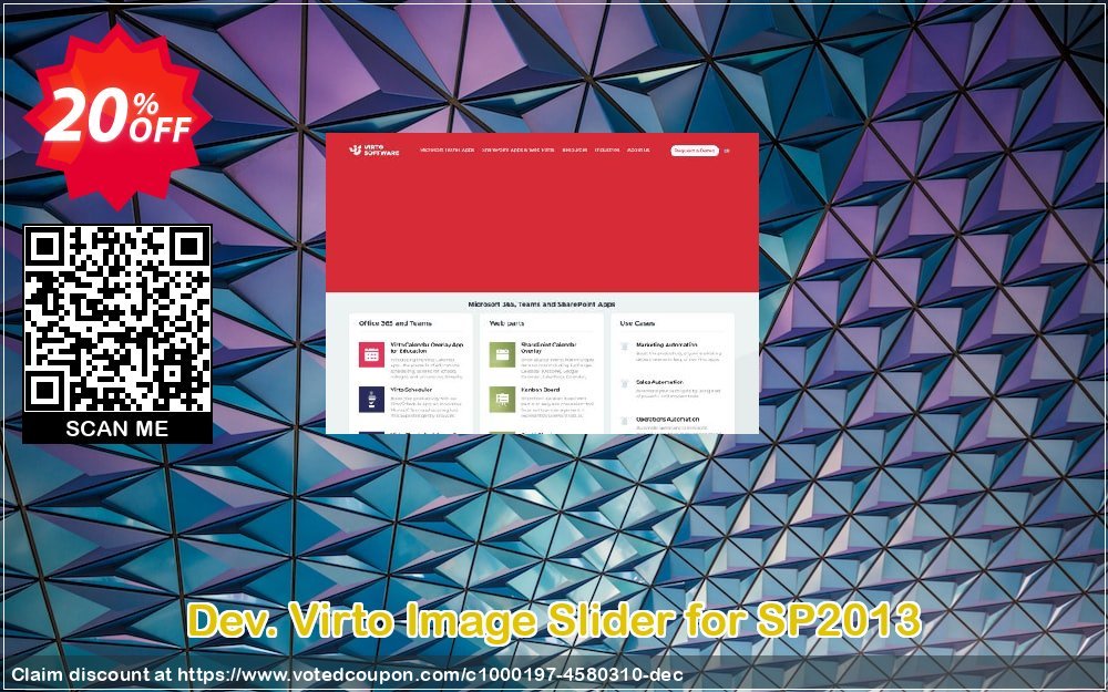 Dev. Virto Image Slider for SP2013 Coupon, discount Dev. Virto Image Slider for SP2013 stunning discount code 2024. Promotion: stunning discount code of Dev. Virto Image Slider for SP2013 2024