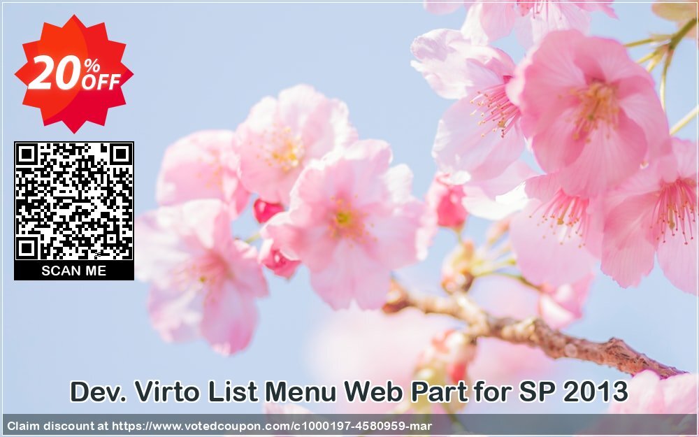 Dev. Virto List Menu Web Part for SP 2013 Coupon Code Apr 2024, 20% OFF - VotedCoupon