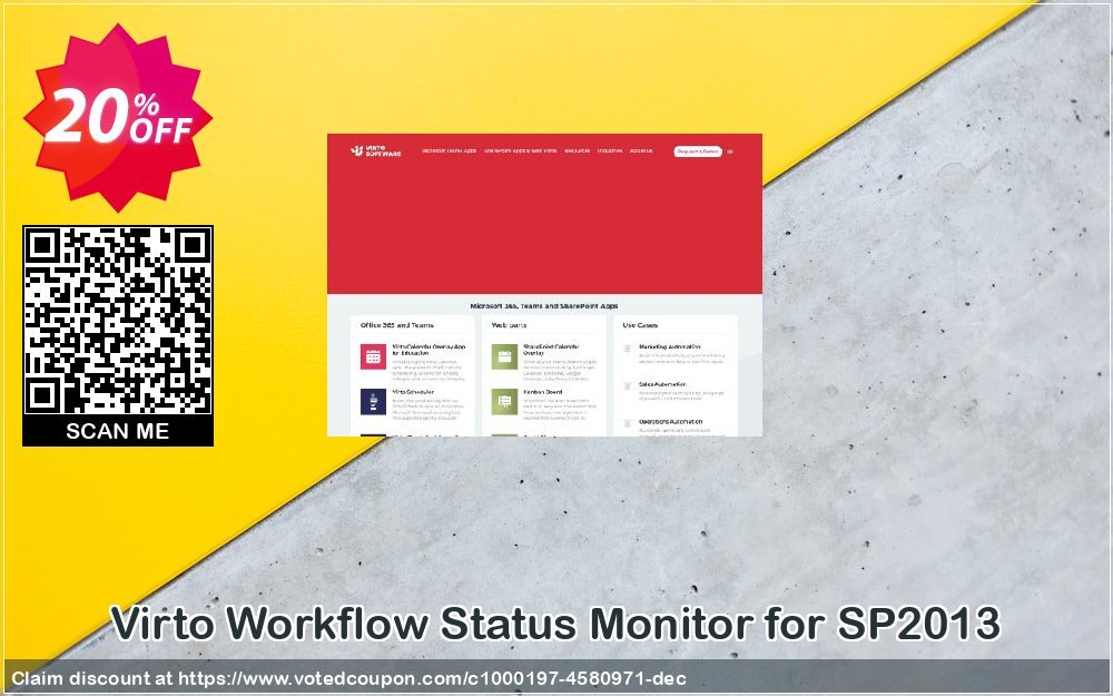Virto Workflow Status Monitor for SP2013 Coupon, discount Virto Workflow Status Monitor for SP2013 hottest promotions code 2024. Promotion: hottest promotions code of Virto Workflow Status Monitor for SP2013 2024