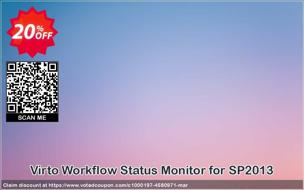 Virto Workflow Status Monitor for SP2013 Coupon, discount Virto Workflow Status Monitor for SP2013 hottest promotions code 2024. Promotion: hottest promotions code of Virto Workflow Status Monitor for SP2013 2024