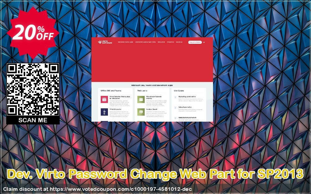 Dev. Virto Password Change Web Part for SP2013 Coupon Code Apr 2024, 20% OFF - VotedCoupon