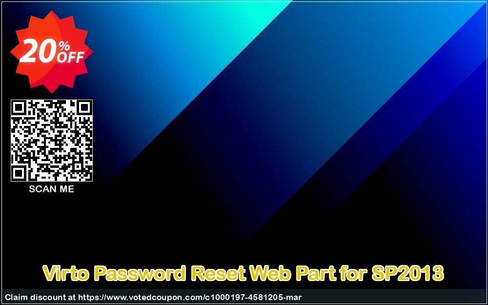 Virto Password Reset Web Part for SP2013 Coupon Code Apr 2024, 20% OFF - VotedCoupon