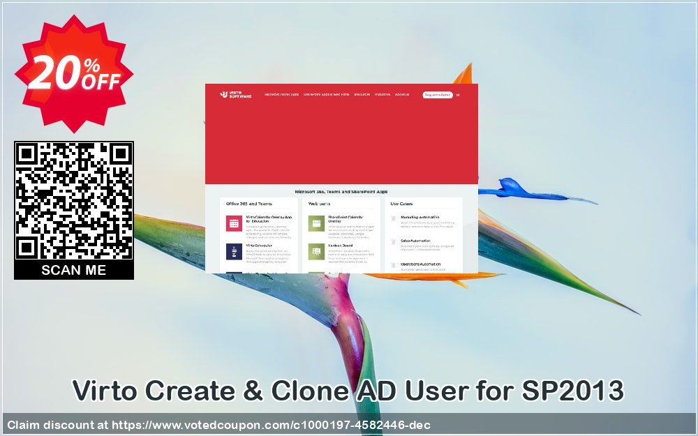 Virto Create & Clone AD User for SP2013 Coupon Code Apr 2024, 20% OFF - VotedCoupon