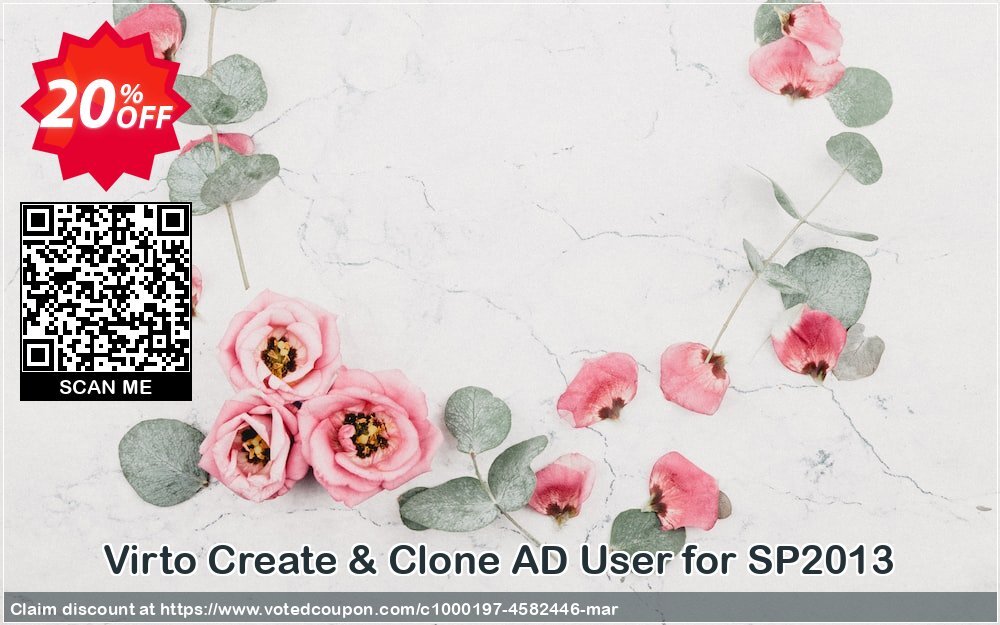 Virto Create & Clone AD User for SP2013 Coupon, discount Virto Create & Clone AD User for SP2013 awesome promo code 2024. Promotion: awesome promo code of Virto Create & Clone AD User for SP2013 2024