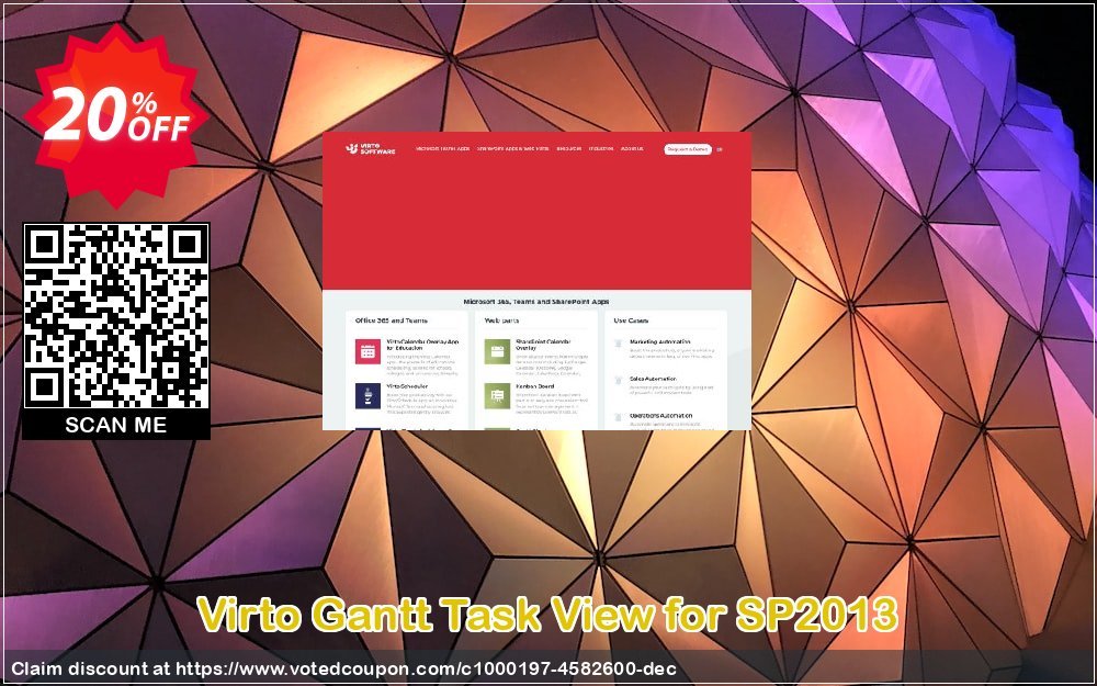Virto Gantt Task View for SP2013 Coupon Code Apr 2024, 20% OFF - VotedCoupon