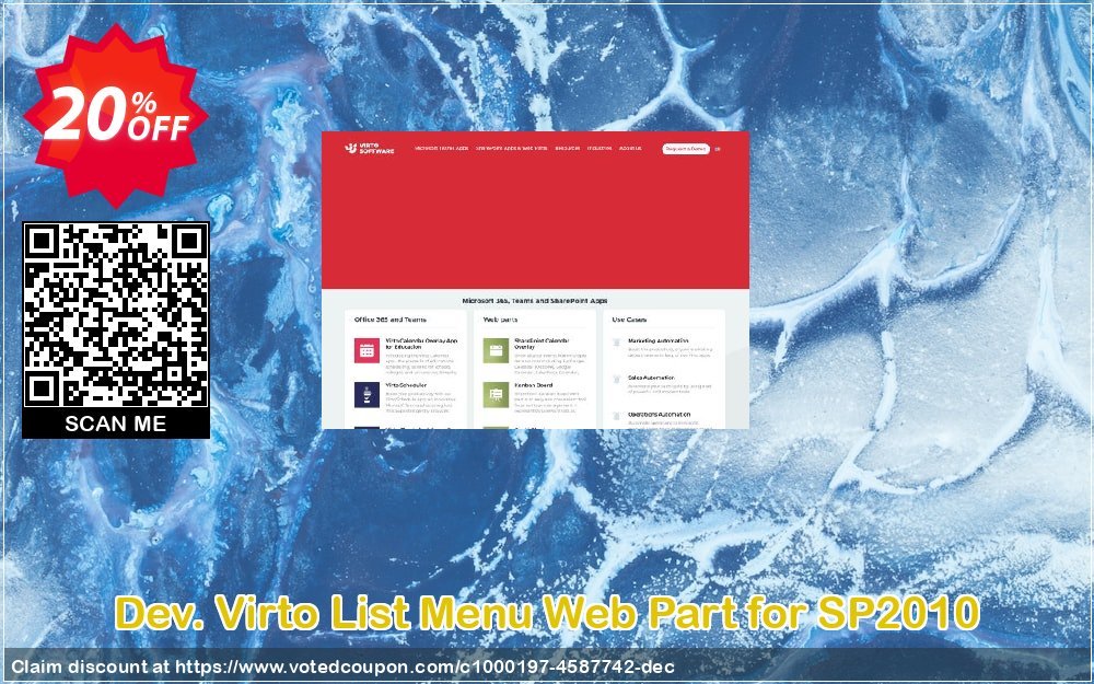Dev. Virto List Menu Web Part for SP2010 Coupon Code Apr 2024, 20% OFF - VotedCoupon