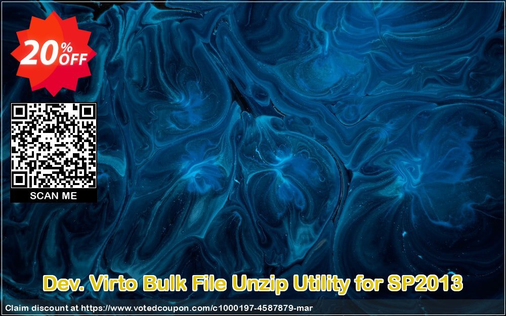 Dev. Virto Bulk File Unzip Utility for SP2013 Coupon, discount Dev. Virto Bulk File Unzip Utility for SP2013 imposing discounts code 2024. Promotion: imposing discounts code of Dev. Virto Bulk File Unzip Utility for SP2013 2024