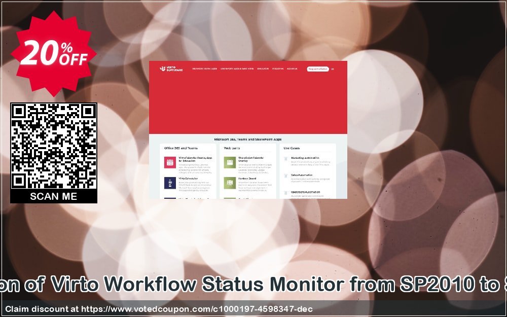 Migration of Virto Workflow Status Monitor from SP2010 to SP2013 Coupon Code Apr 2024, 20% OFF - VotedCoupon