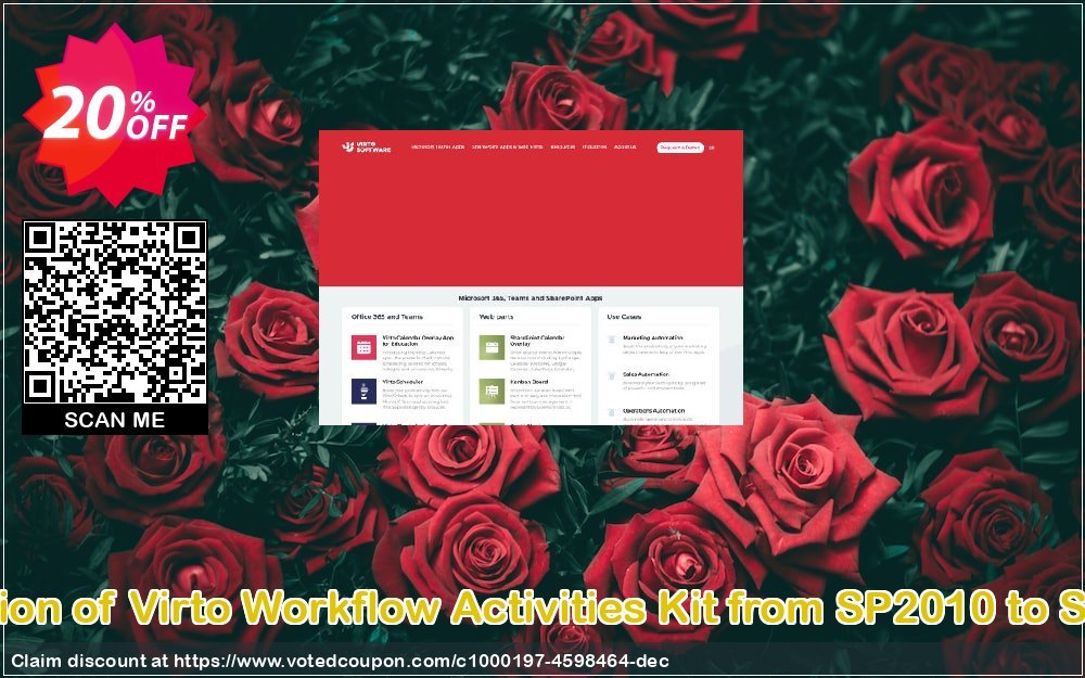 Migration of Virto Workflow Activities Kit from SP2010 to SP2013 Coupon, discount Migration of Virto Workflow Activities Kit from SP2010 to SP2013 dreaded promotions code 2024. Promotion: dreaded promotions code of Migration of Virto Workflow Activities Kit from SP2010 to SP2013 2024