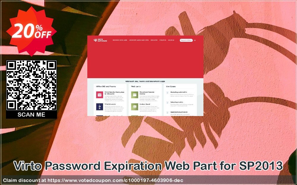 Virto Password Expiration Web Part for SP2013 Coupon Code Jun 2024, 20% OFF - VotedCoupon